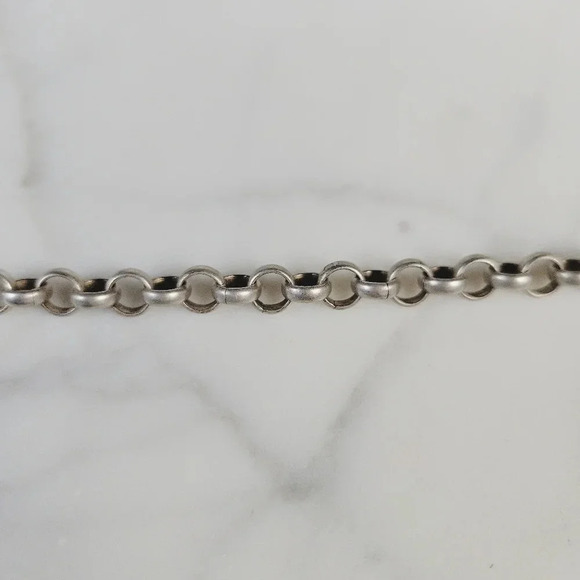 Green Crystal Necklace Earrings Set Silvertone Rolo Chain Adjustable Riv… - Picture 10 of 12